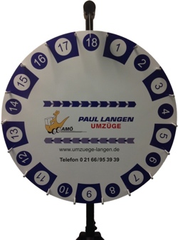 Glücksrad 80 cm - Paul Langen Umzüge