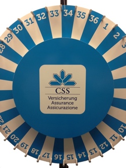Doppel Glücksrad CSS Versicherung Schweiz