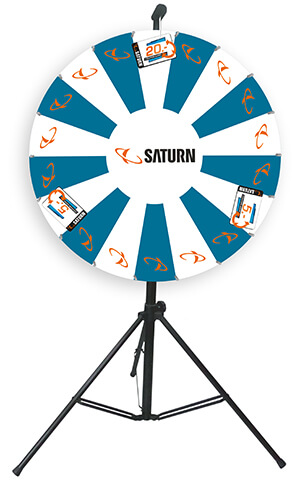 Glücksrad Professional 90 cm - Saturn