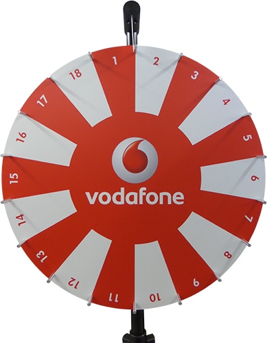 Glücksrad Vodafone