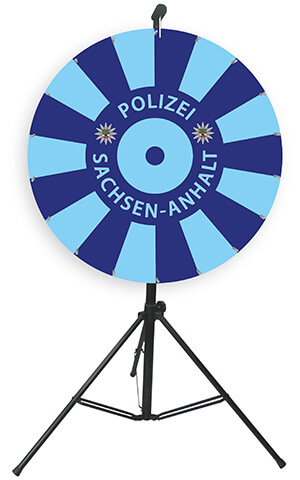 Glücksrad Basic 80 cm - Polizei Sachsen-Anhalt