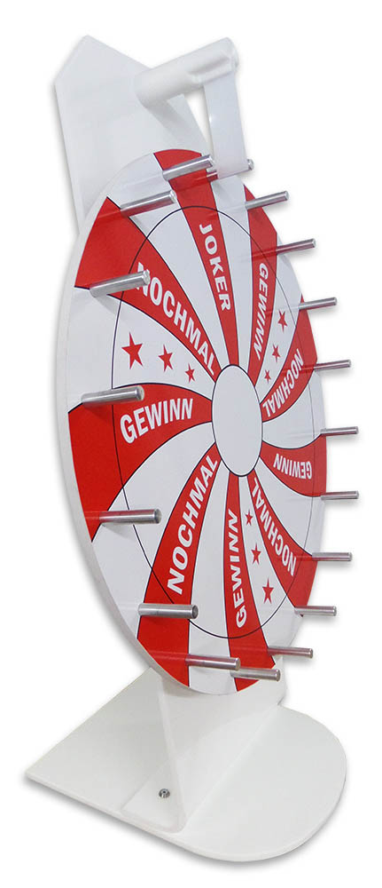 Tischglücksrad Design 50 cm - Standardmotiv Österreich