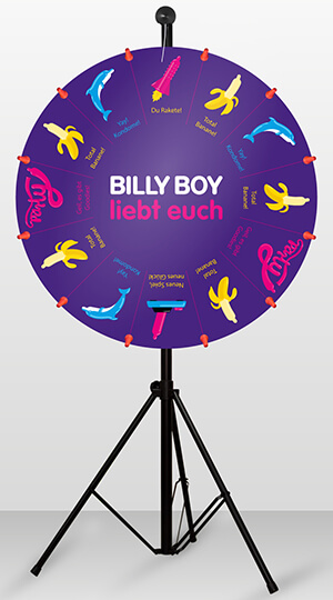 Glücksrad Basic 80 cm - Billy Boy