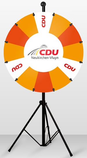 Glücksrad Professional 90 cm - CDU