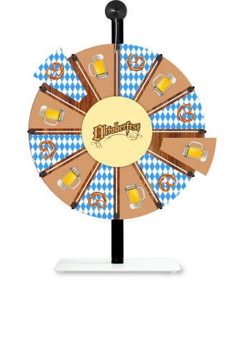 glücksrad klein magnet doppel