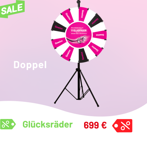 glücksrad magnet doppel small