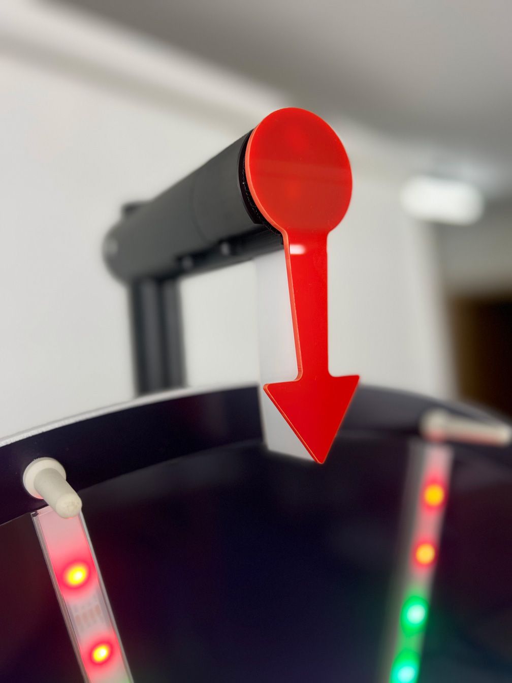 glücksrad basic schwarz weiss