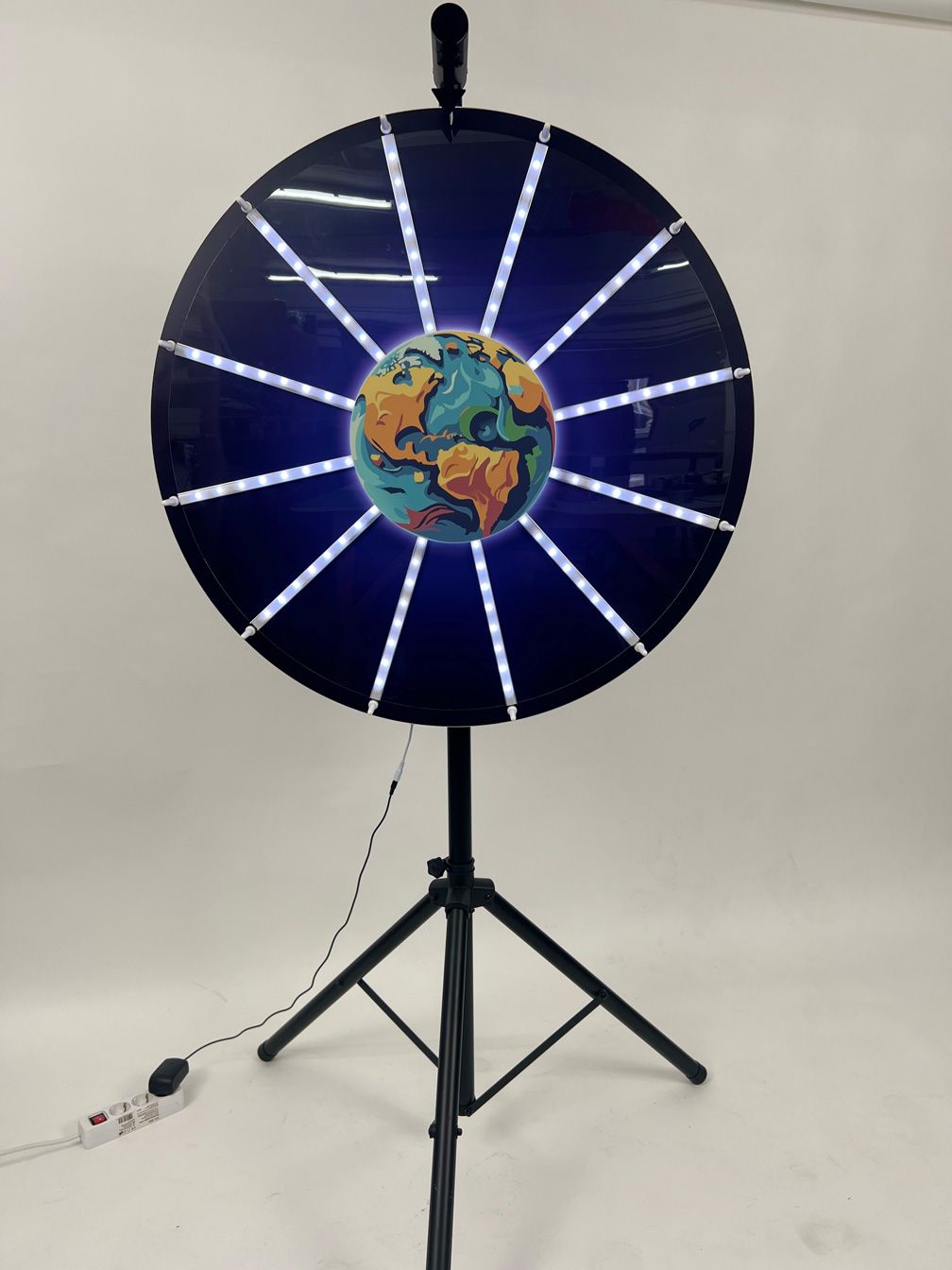 glücksrad basic schwarz weiss