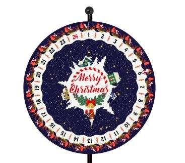 weihnachts glücksräder