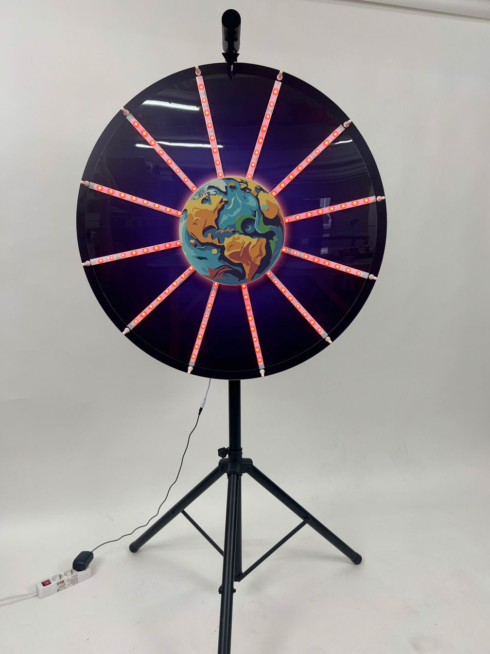 glücksrad basic schwarz weiss