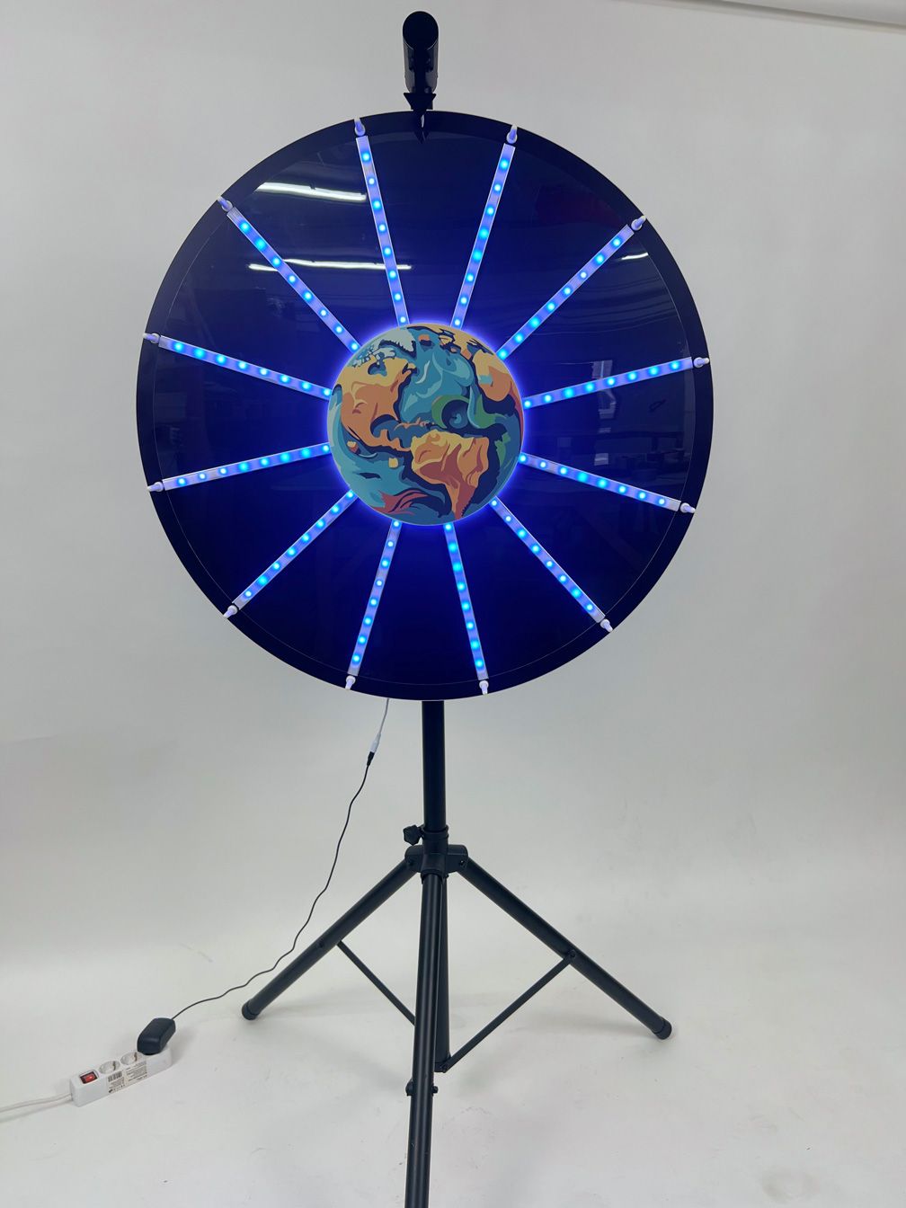 glücksrad basic schwarz weiss