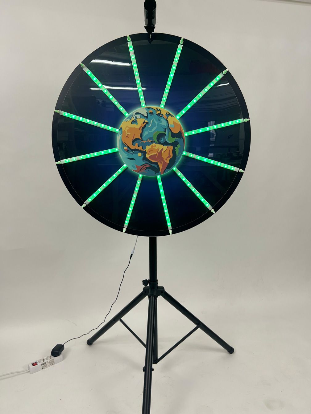 glücksrad basic schwarz weiss