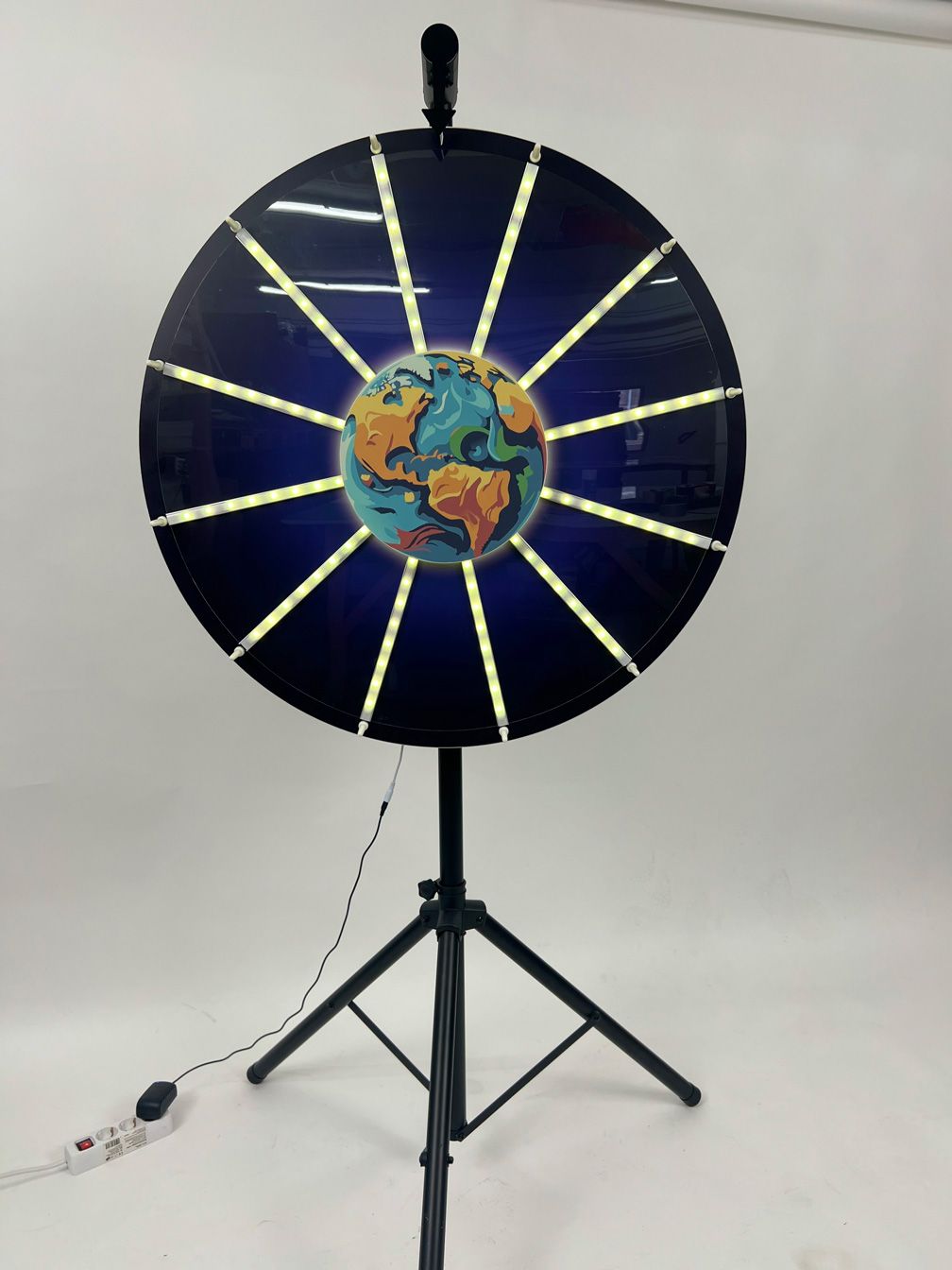 glücksrad basic schwarz weiss