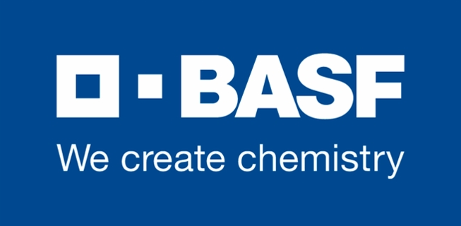 basf logo weiss blau