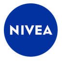 nivea logo weiss blau