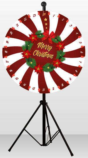 weihnachts glücksrad