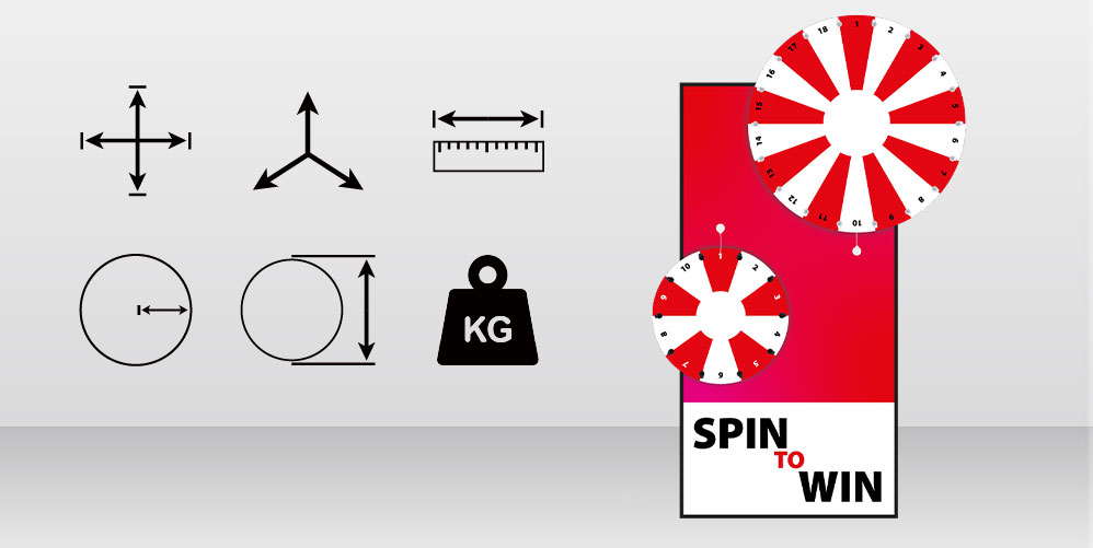 technische daten des glücksrad