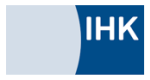 ihk logo blau weiss