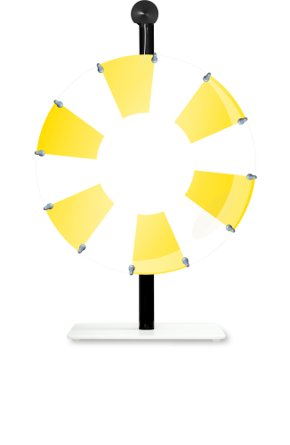 glücksrad beschreibbar klein