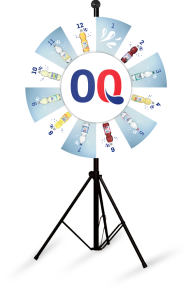 glücksrad mit logo kaufen