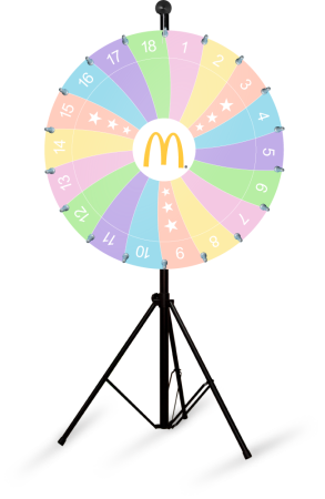 glücksrad big groß 100 cm