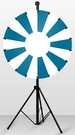 gluecksrad standard motiv 16 blau