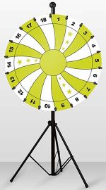 gluecksrad standard motiv 10 gruen