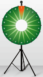 gluecksrad standard motiv 17 gruen