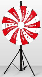 gluecksrad standard motiv 15 rot