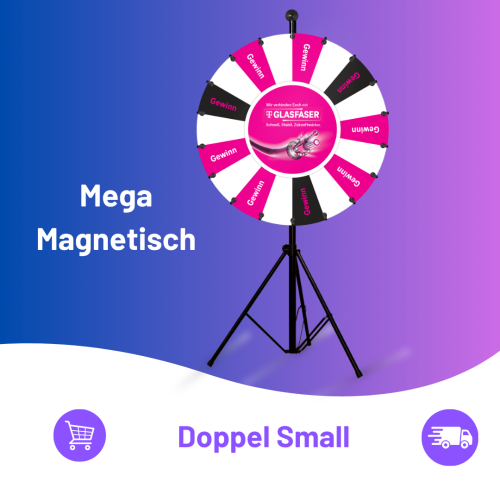 glücksrad magnet doppel small