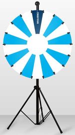 gluecksrad standard motiv 7 blau