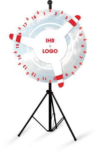 glücksrad windkraftrad