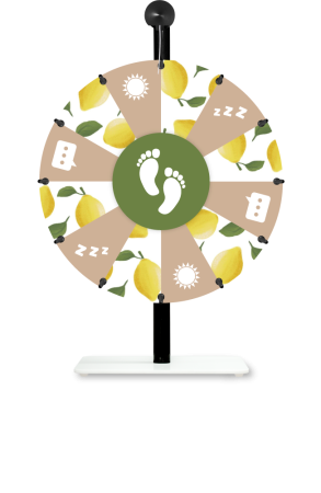 tisch glücksrad doppel